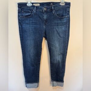 AG Adriano Goldschmied The Stevie Cuff Jeans Sz 30
